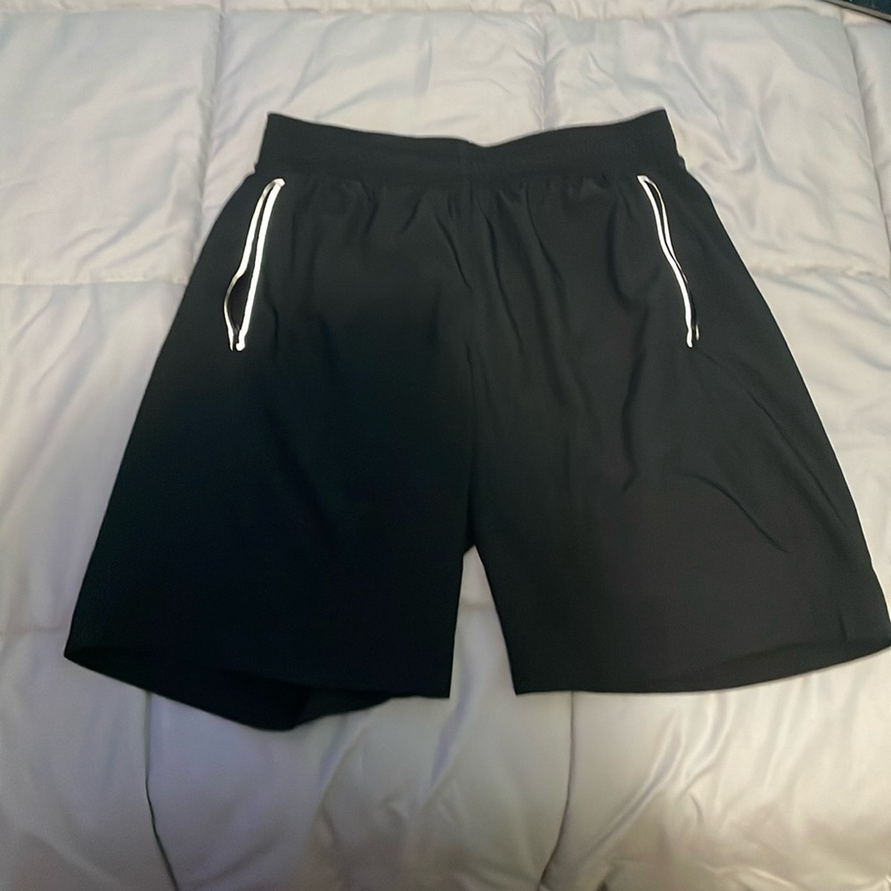 Black Mens Medium Shorts